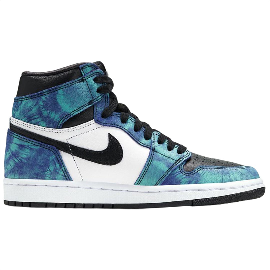 Nike Air Jordan 1 High OG Tie Dye Sneaker CD0461 100 Neu A-Ware