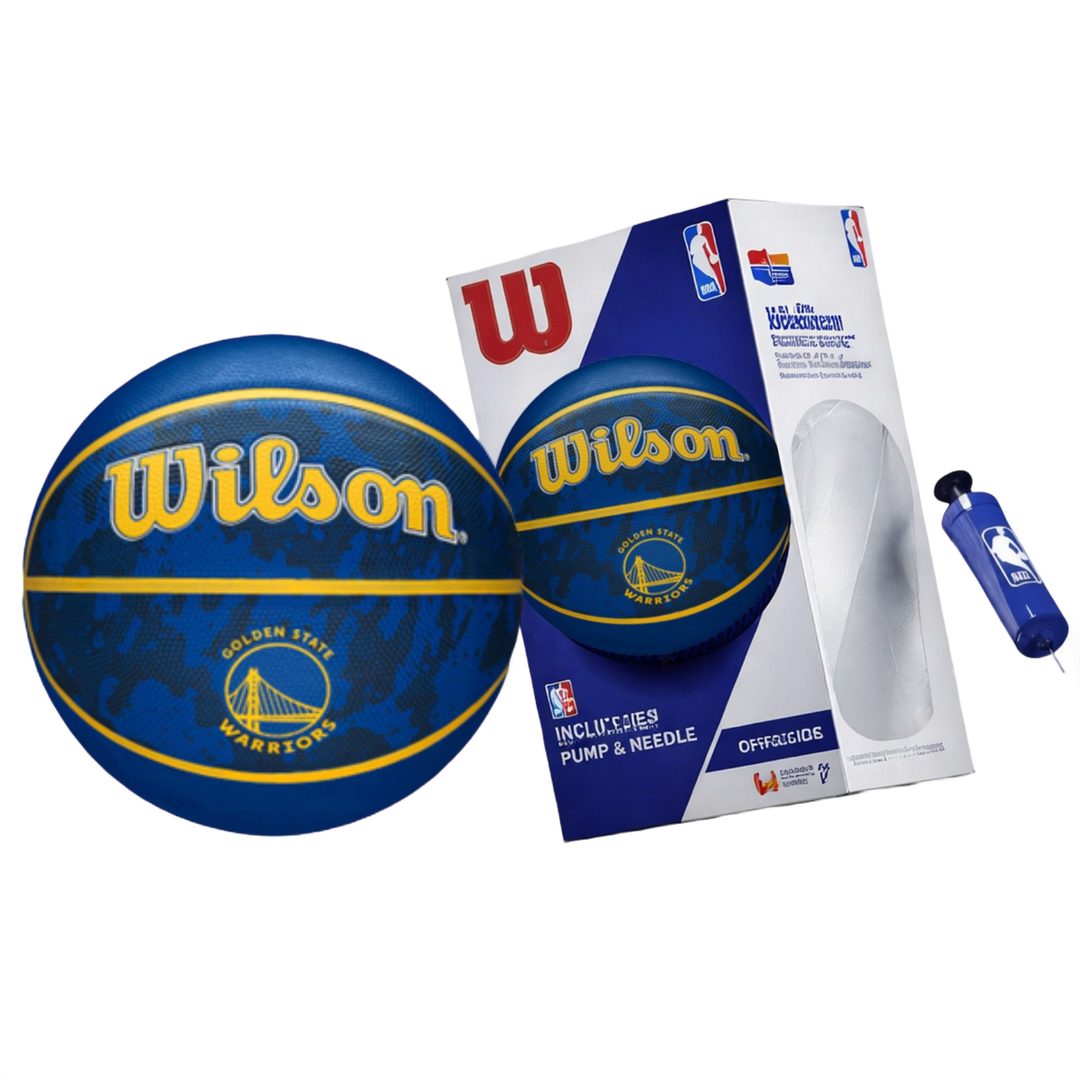NBA Team Tiedye Basketball Golden State Warriors + box & pump