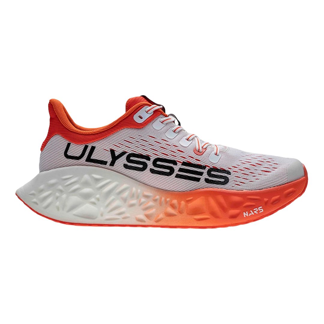 Ulysses Unisex Running Shoe Waya Urci1 Pearl White/Pumpkin