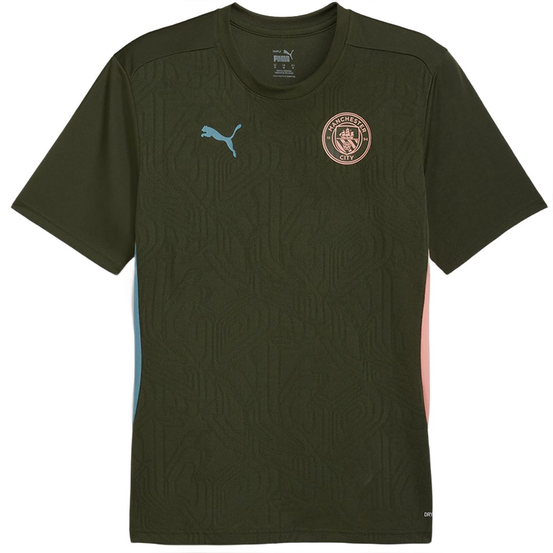 Puma Manchester City Training Jersey Khakigrün