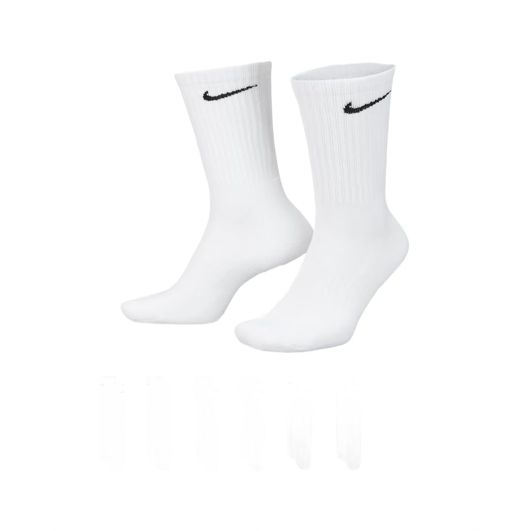 Nike Everyday Cushioned Crew-Socks 6 Pack SX7666-100