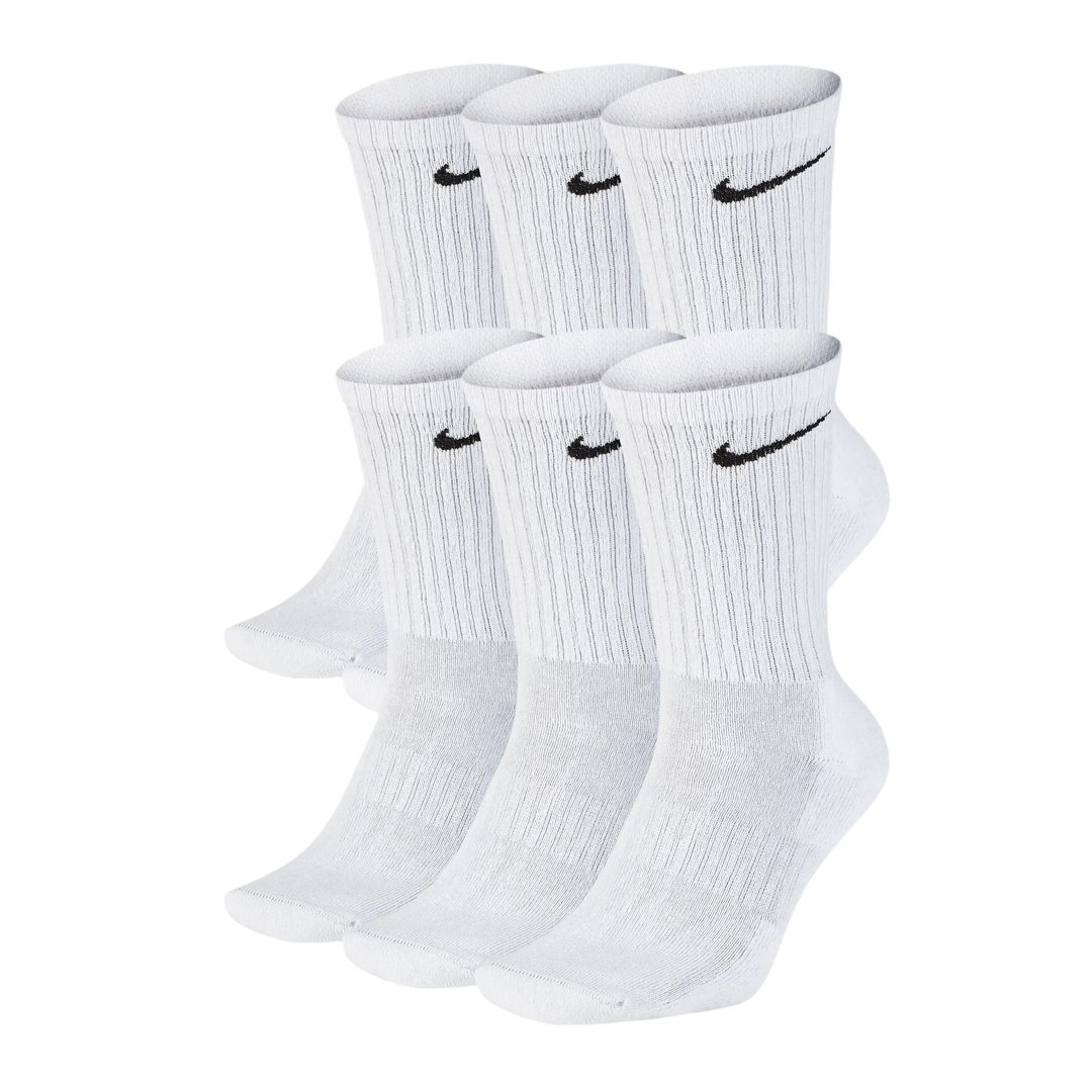 Nike Everyday Cushioned Crew-Socks 6 Pack SX7666-100